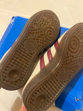 Zapatillas Adidas Spezial Beige/Rojo