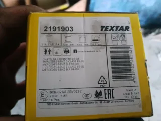 Pastillas Freno Textar 2191903 Chrysler/Mercedes