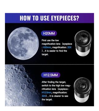 Telescopio para niños y principiantes