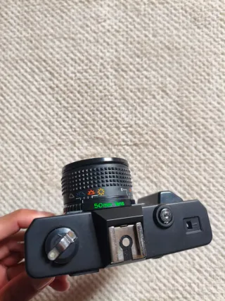 Cámara Ocean OX-5 Vintage Negra