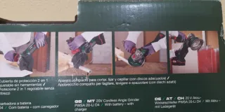 Amoladora Angular Parkside 20V Recargable