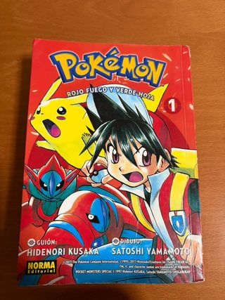 Manga Pokémon, Postal y Figura