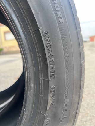 Neumáticos Bridgestone 275/45/18 dot:2022