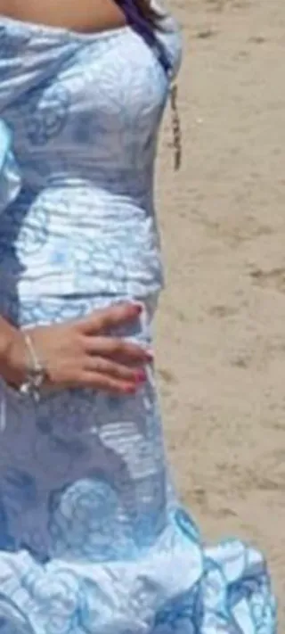 Traje de flamenca dos piezas