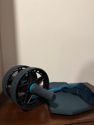 Rodillo Abdominal con Esterilla y Banda