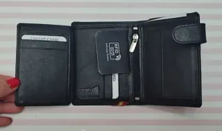 CARTERA MONEDERO PIEL DISEÑO ESPAÑA + REGALO PULSE