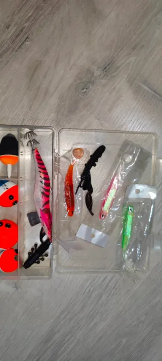 Lote señuelos pesca