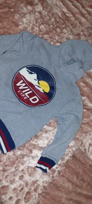 Felpa con cappuccio Wild Life per bambino