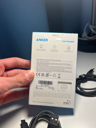 Cable USB-C Anker Serie 3 Precintado