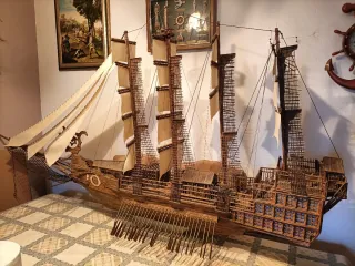 Maqueta Barco Madera Velero