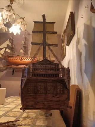 Maqueta Barco Madera Velero
