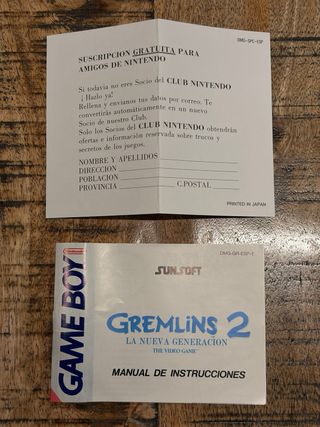 Gremlins 2 Game Boy (Spaco)