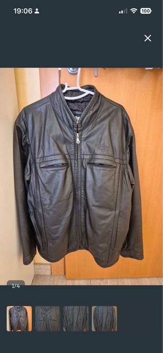 Cazadora Piel Harley Davidson Talla XXL
