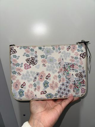 Bolso Parfois floral blanco multicolor