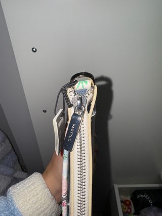 Bolso Parfois floral blanco multicolor