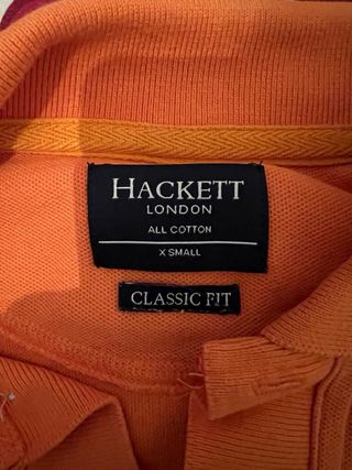 Polo Hackett Naranja Talla L