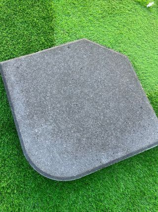 Base para sombrilla de antracita