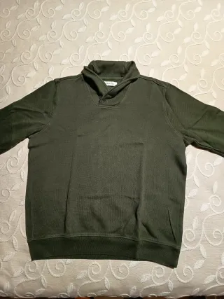 Jersey Cortefiel Hombre Verde Oliva