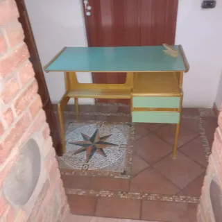 Scrivania vintage anni '70