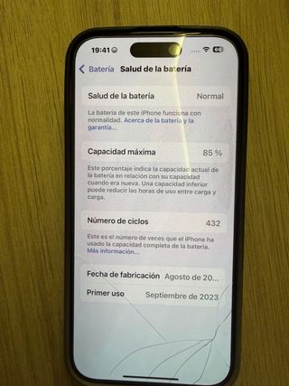 iPhone 15 Pro Blanco 128GB