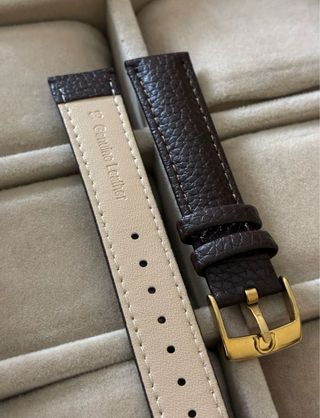 Correa de piel para reloj Omega