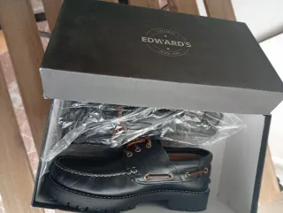Mocasines Edward's Negros