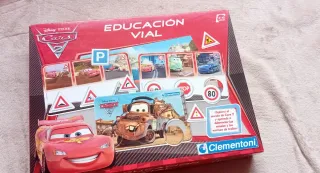 Juego Educación Vial Disney Cars 2 Clementoni