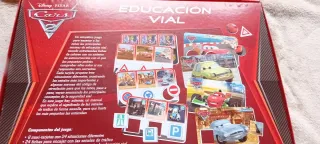 Juego Educación Vial Disney Cars 2 Clementoni
