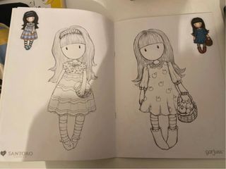 Cuaderno de pintar Gorjuss Sirena