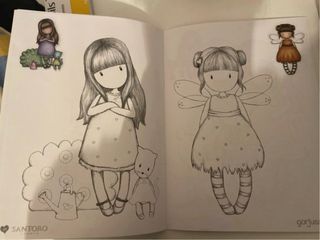 Cuaderno de pintar Gorjuss Sirena