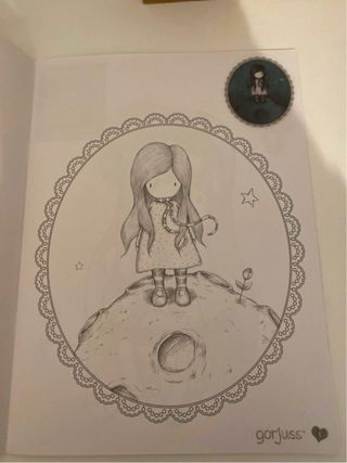 Cuaderno de pintar Gorjuss Sirena