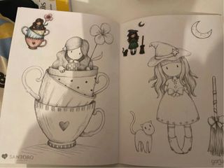 Cuaderno de pintar Gorjuss Sirena