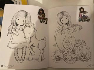 Cuaderno de pintar Gorjuss Sirena
