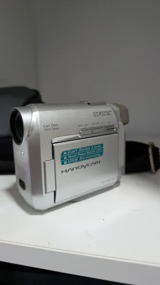Cámara Sony Handycam Cassette Plata x120