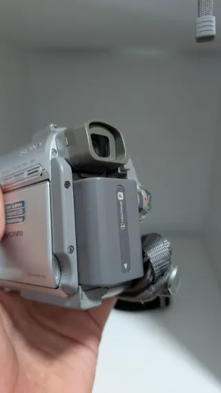 Cámara Sony Handycam Cassette Plata x120