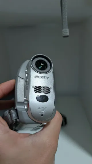 Cámara Sony Handycam Cassette Plata x120