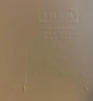 Butaca blanca y negra