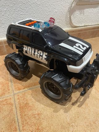 Coche de Policía Monster Truck Grande