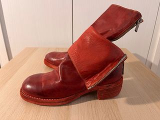 Stivali GUIDI soft horse red unisex