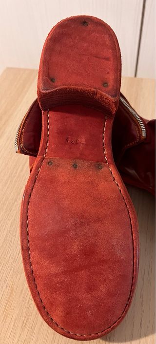 Stivali GUIDI soft horse red unisex