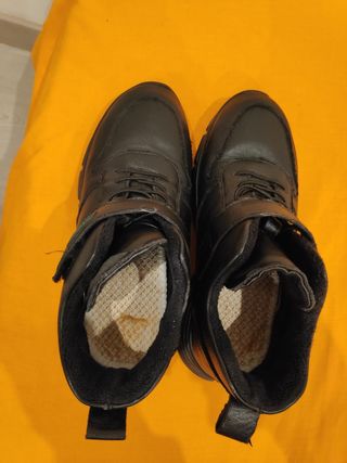 Botines Negros Piel T/D Unisex