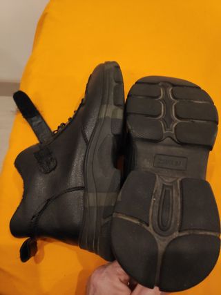 Botines Negros Piel T/D Unisex