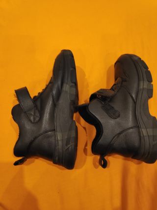 Botines Negros Piel T/D Unisex