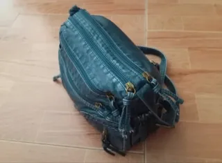 Bolso amplio muy completo Color demin vaquero NEW!