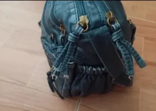 Bolso amplio muy completo Color demin vaquero NEW!