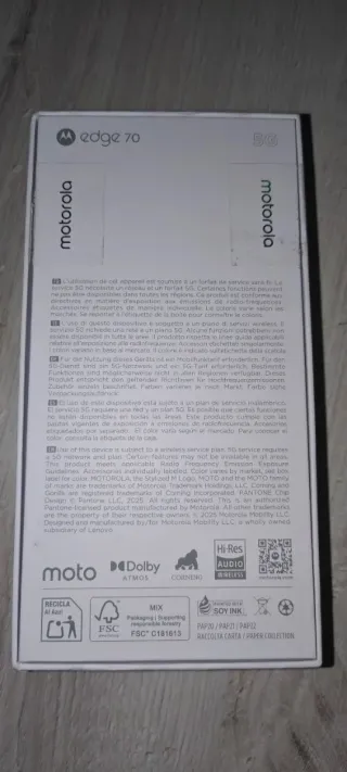 Motorola Edge 70 Verde Multicolor