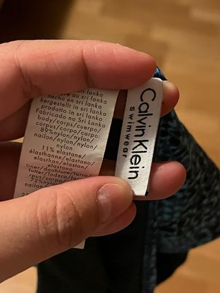 Bikini Calvin Klein Azul