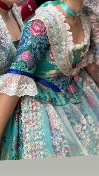 Traje de Fallera Siglo XVIII