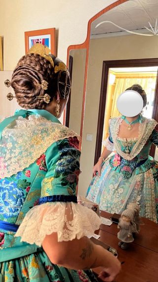 Traje de Fallera Siglo XVIII
