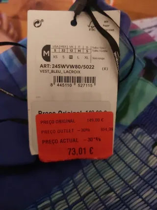 Vestido midi Desigual estampado mármol